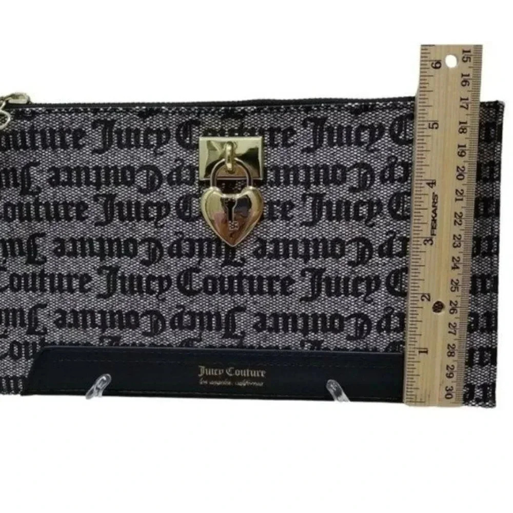Juicy Couture 'Under Lock & Key' Logo Wristlet - Picture 4 of 6